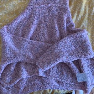 Pink/purple FP “Stormy Pullover” sweater